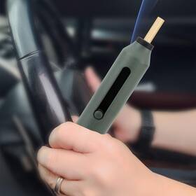Chicirisruysq87tbf-14 Chiciris Handheld Ashtray Portable Car Cigarette Holder Ash Tray One Size