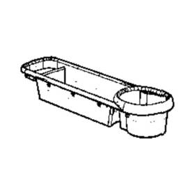 1fn141d1aa Chrysler Cup Holder Lh All Trim Codes Dark Khaki/light Grayst For