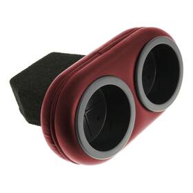 6869pc-maroon Classic Consoles Cup Holder Plug And Chug Maroon Mustang 1968-1969