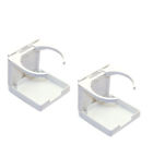 Cm52112 Charter Marine Set Of White Adjustable Folding Cup 039364521128