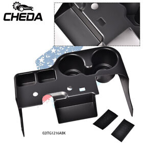 G-02itg1216abk Console Cup Holder Fit For 99-01 F-250 F-350 F-450 Ford Super Duty Truck Usa