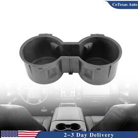 Lsot001567 Cotexas Ebony Rubber Cup Holder Insert For Ford 16-17 F-150/17-20 F-250 F-350 Super Duty