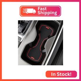 17red Cotree Car Cup Holder Coaster Compatible With Accord Accessories 2018-2022 Waterproof
