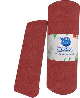 Cuda Powersports 850038542665 Boat Trailer Bunk Carpet-various Sizes With Or Without 18in X 25ft Red