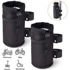 05cup-03bk-01 Cup Holder Beverage Bottle Drink With Pocket For Wheelchair Stroller Knee Walker