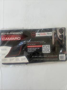Cup Holder Hero 810030993179 Chevrolet Camaro Console Liner Inserts 2016-present