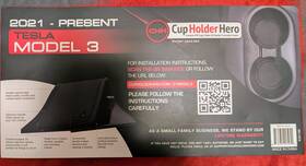 Cup Holder Hero 810030995951 Tesla Model 3 2021 - Present Car Accessories Set
