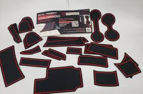 Ccol2-ex-red Cup Holder Hero Chevy Colorado/gmc Canyon Liner Accessories