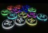 D6-cphled-hd Unbranded Switchable Color Led Car Cup Holder Bottom Mat Atmosphere