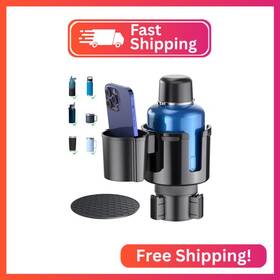Sd-1085 Ddtpde 2-in-1 Car Cup Holder Expander Upgraded Adapter For With Offset Option
