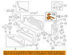 De9z7404722aa Ford Lincoln Oem Mkt Front Center Holder