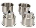 Dholder-round-4 Amarine-made 4pcs Stainless Steel 700425106508