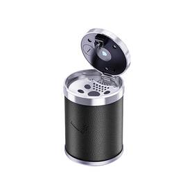 Dickno-963ca Dickno Car Ashtray With Lid Portable Mini Ash Tray 3.54 2.87 Inches Black