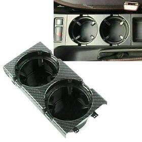 Dictorcoltd 550748691287 Carbon Fiber Cup Holder For E46 Bmw 325i 328i 323i 3 Series 323 325 328 330