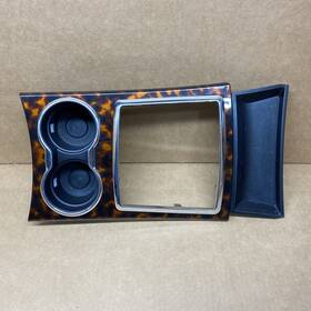 1168930dx9ac Dodge Chrysler 300c Srt8 08-10 Oem Center Console Shifter Bezel Cup Holder Wood Grain