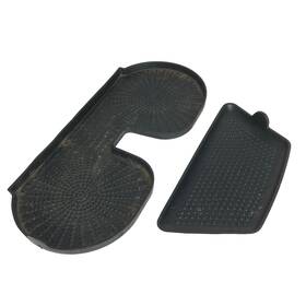 58622-37859 Dodge 2001-2007 Dakota Floor Console Cup Holder Rubber Insert Pair - Oem