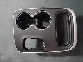 68081801ac Dodge 18-21 Durango Console Shifter Trim Cup Holder Cubby Bin Oem