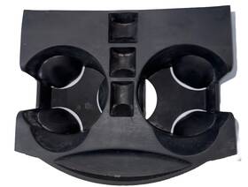 70712 Dodge 08-10 Caravan / Town And Country Rubber Front Center Cup Holder Insert Oem