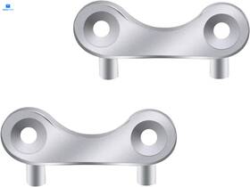 Domuen 680579843668 2 Pack Boat Gas Cap Key Stainless Steel Fuel Silver