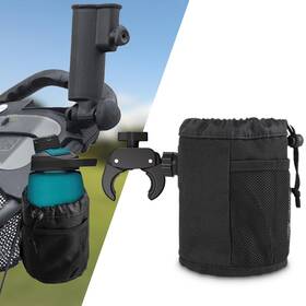 Dhc-005 Doohowcase Cup Holder For Golf Push Cart Water Bottle Drink Mount With Insulated Lining