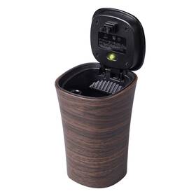 Eing 788807192097 Car Ashtray Smokeless Vehicle Cigar Portable 3.3 2.6 4.3 Inches Yellow