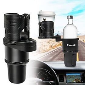 Esolnk Cup Holder Expander For Car All Purpose Dual