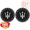 Ewui298364286144 Rt Black Oval Tough Car Maserati Logo Vehicle Travel Cup