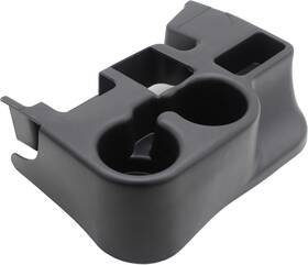 Ez-3984 Ezzy Auto Black Center Console Tray Box Cup Holder Add-on Compatible