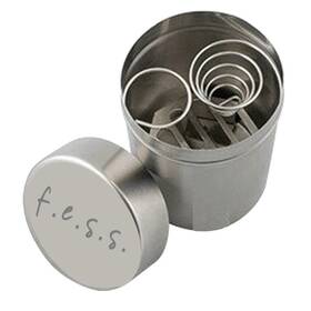 F.e.s.s. 083398923939 Road Trip Car Ashtray Can Portable Cigar Cigarette Travel One Size Silver