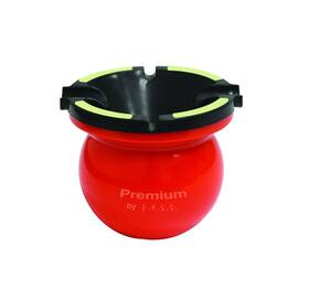 4347612340 F.e.s.s. Fess Products Glow In The Dark 4 Inch Premium Spill Proof One Size Orange