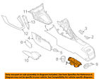 F1ez5813562ea Ford Oem Focus Center Holder