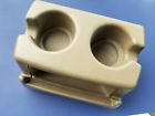 F2tb-15045a06 Ford Bench Seat Dual Cup Holder With Storage Tan Oem