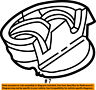 F65z1513562aaa Ford Oem Front Center Holder