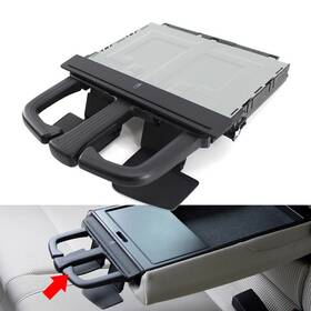 Flashbuyeasy 550753463602 Fit For Vw Jetta Bora Golf R32 Car Front Fold Dashboard Cup Holder Auto Black