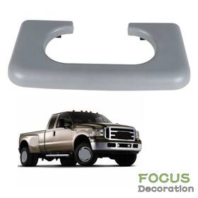 Fd1240416dn Focus-decoration Center Console Light Grey Cup Holder Pad For 1999-2009 2010 Ford F250 F350 F450
