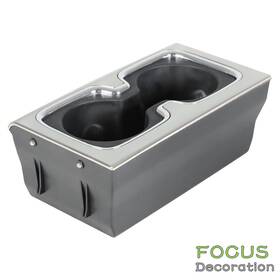 Fd1245408dn Focus-decoration For Gmc Sierra 1500 Chevrolet Silverado Replaces Cup Holder Plastic Durable