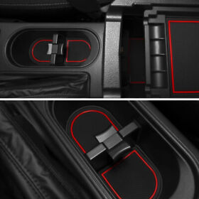 Wwd-fgj-19421 For 14 15 16 17 18 Subaru Forester Center Console Cup Holder Insert Divider 1pcs