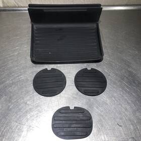 2l2z-7804810 Ford 02 05 Explorer Oem Center Console Cup Holder Inserts Set Of 4 Black