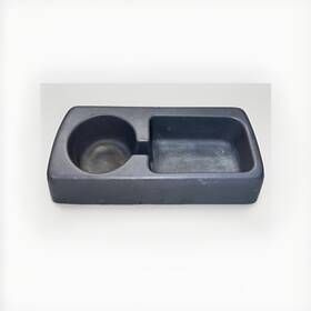 Ford 357553682246 1992 - 1996 Oem Gray Bench Seat Cup Holder Obs F150 F250 F350