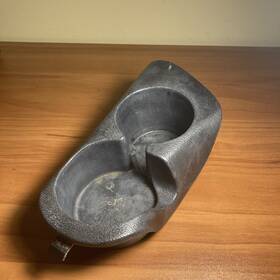 44zg-2406 Ford 94-04 Mustang Sn94 Center Console Dual Double Cup Holder Oem