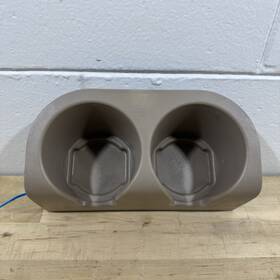 4l14-78310b30-ba Ford 2003-2006 Expedition Third Row Lh Left Cup Holders Tan Oem