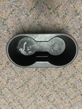 4l3x-15044c82-a0w Ford 2004-2008 And 2009-2014 F150 Center Console Cup Holder 4l3x-15044c82a0w Oem