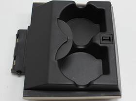 6l8z7813562ac Ford 2005-2007 Escape Rear Cupholder Tan Pebble Oem