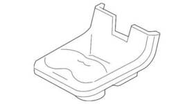 8a4z-7413562-aa Ford Genuine Cup Holder