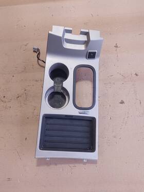 9t43-14e078 Ford 2009 2010 Edge Front Electric Cup Holder And Shift Cover Bezel