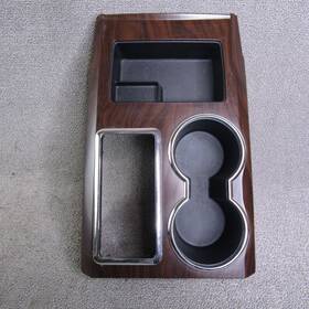 Bl34-15045a76 Ford 2009-2014 F150 F-150 Center Console Cup Holder Shifter Bezel Platinum