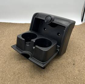 Bl34-1813562-aaw Ford 2011-2014 F150 F-150 Rear Center Console Dual Folding Cup Holder Black #5