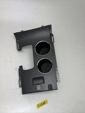 Bt43-78045a76 Ford 11 12 13 14 Fusion Center Console Bezel Dual Double Two Cup Holder Unit Oem