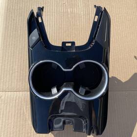 Ds73-f045l92-aaw Ford 2013-2016 Fusion Front Center Console Dual Cup Holder Trim Bezel Oem