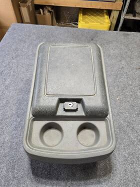 E9tb-1804a06 Ford 80 91 Truck F150 F250 F350 Or Bronco Center Console Dark Cup Holder